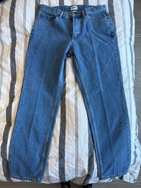 Classic OBEY Blue Denim Jeans - Casual Men's Stylet